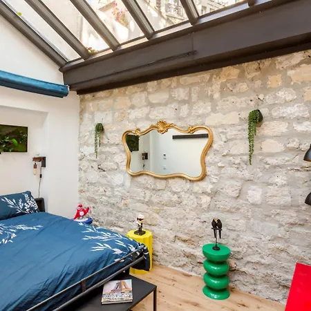Appartamento Relais Cocorico Artist Glass Roof With Ac Parigi